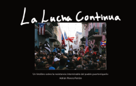 La Lucha Continua book cover